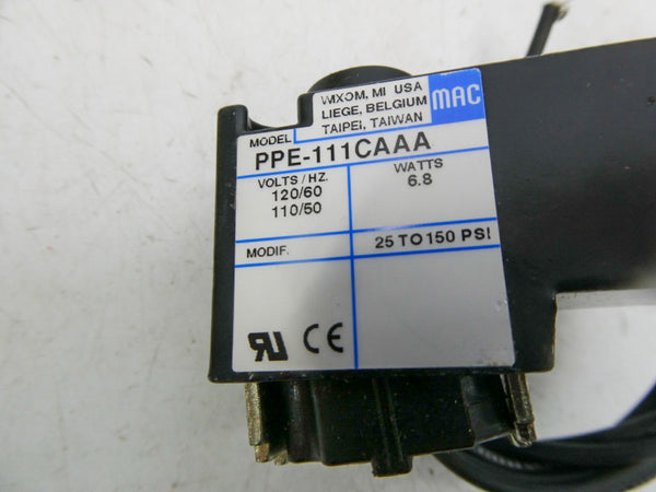 MAC PPE-111CAAA 110/120V 25-150PSI UNMP