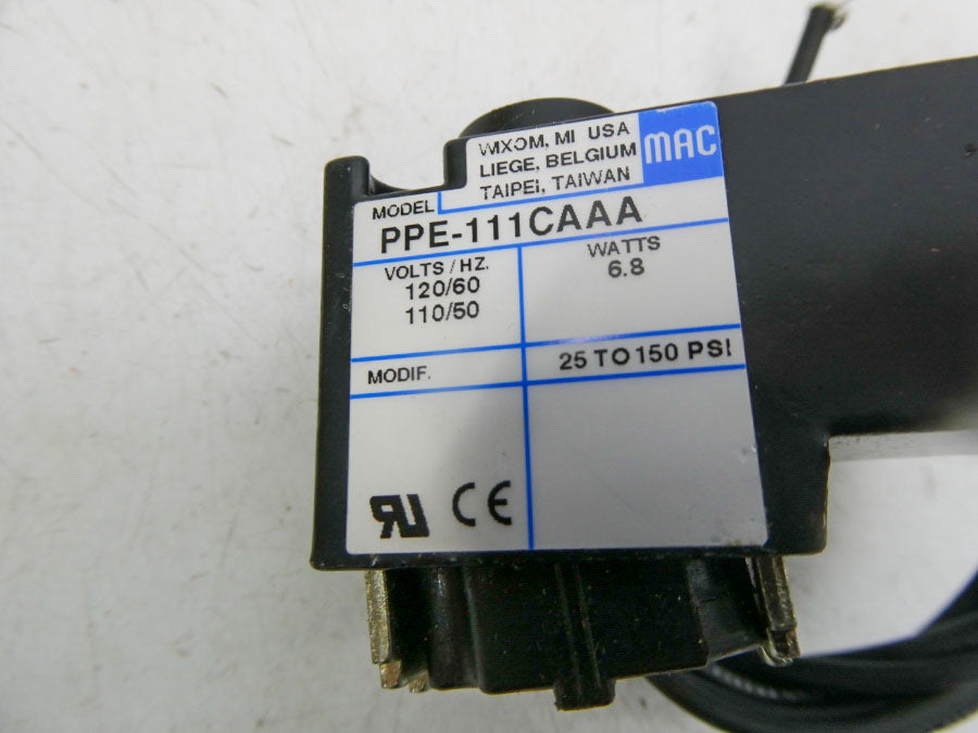 MAC PPE-111CAAA 110/120V 25-150PSI UNMP