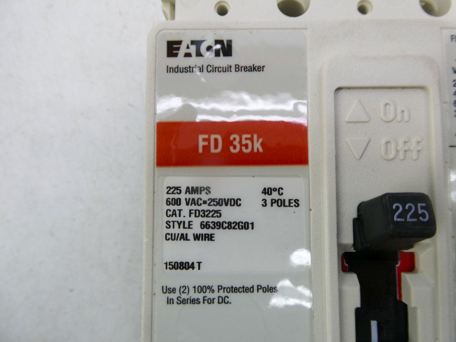 EATON FD3225 SER. C 600VAC 225A NSMP