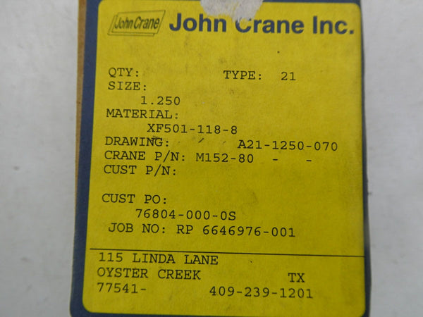 JOHN CRANE M152-80 NSMP
