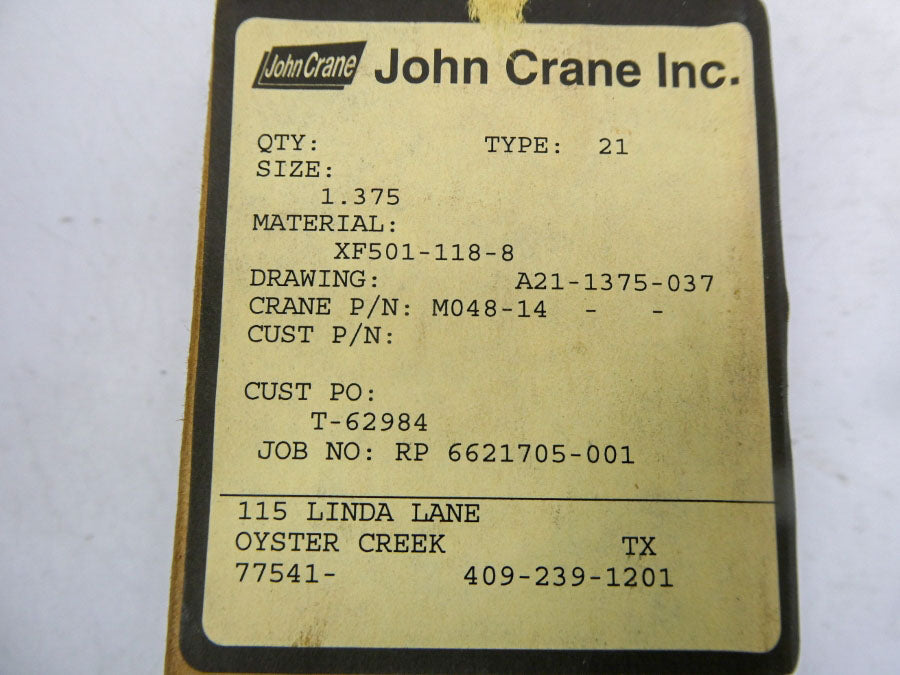 JOHN CRANE M048-14 NSMP
