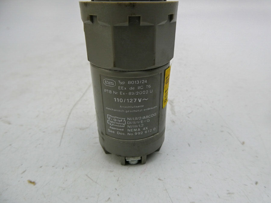 STAHL 8013/24 110/127V (AS PICTURED) NSNP