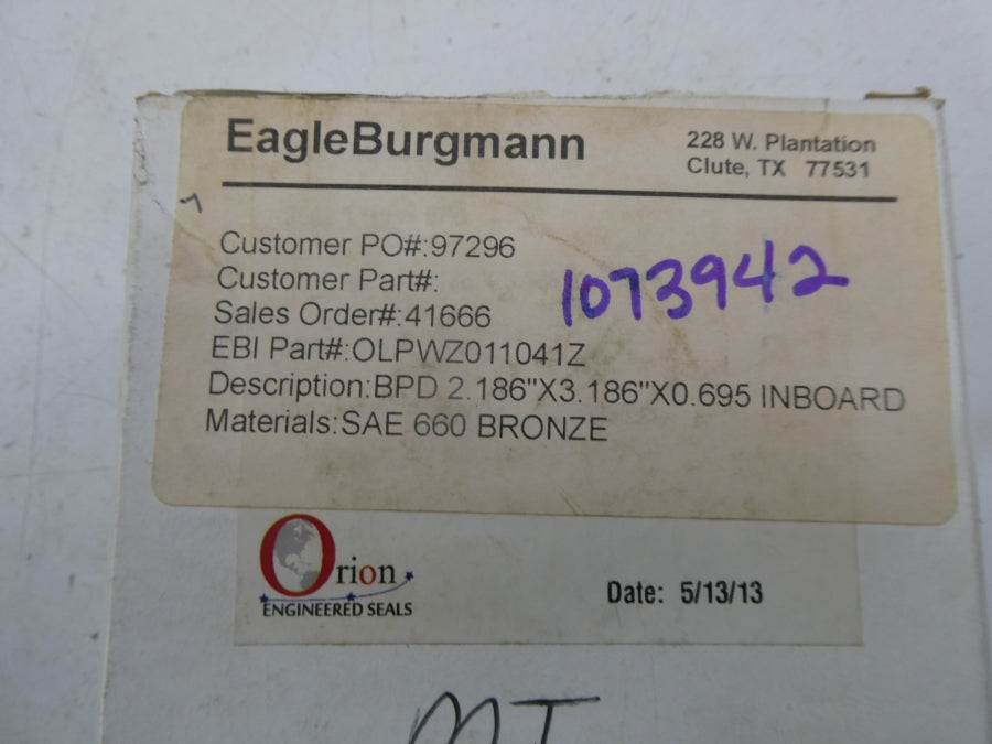 EAGLE BURGMANN OLPWZ011041Z NSMP