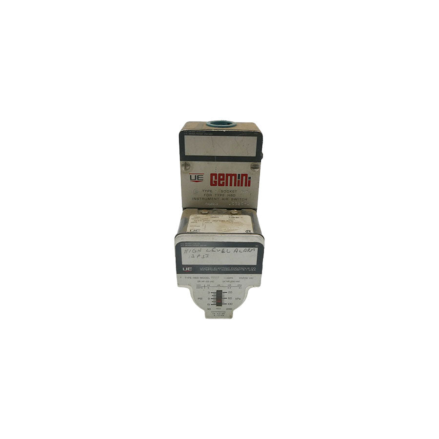 UNITED ELECTRIC H609883 125/250VAC 11A 3-30PSI UNMP