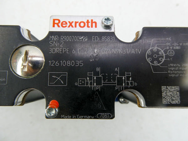 REXROTH 3DREPE6C-21/16EG24N9K31/A1V R900700593 NSNP