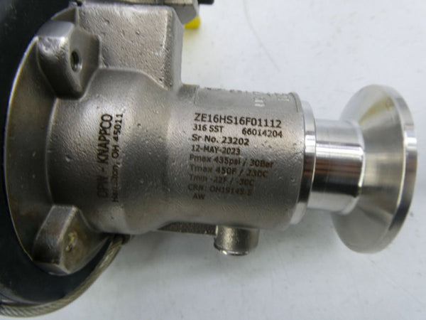 OPW-KNAPPCO ZE16HS16F01112 435PSI NSNP