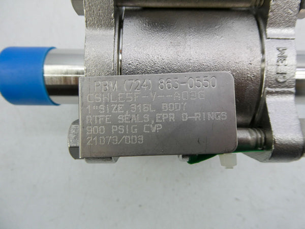 PBM CSHLE5F-V-A03G 900PSI 1" NSNP