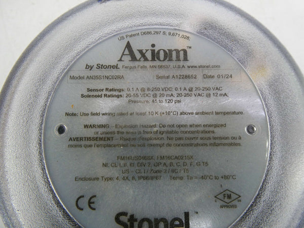 AXIOM AN35S1NC02RA 20-250VAC 0.1A NSNP