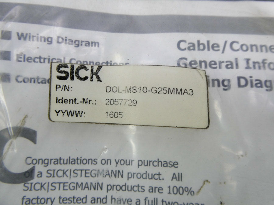 SICK DOL-MS10-G25MMA3 2057729 NSMP