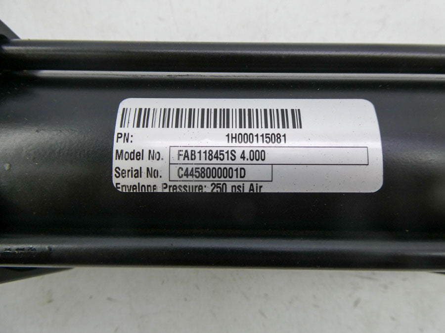 SCHRADER BELLOWS 1H000115081 FAB118451S4.000 250PSI NSNP