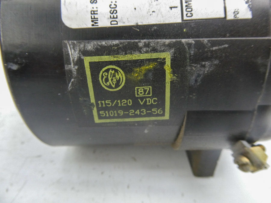 EC&M 51019-243-56 115/120VDC NSNP