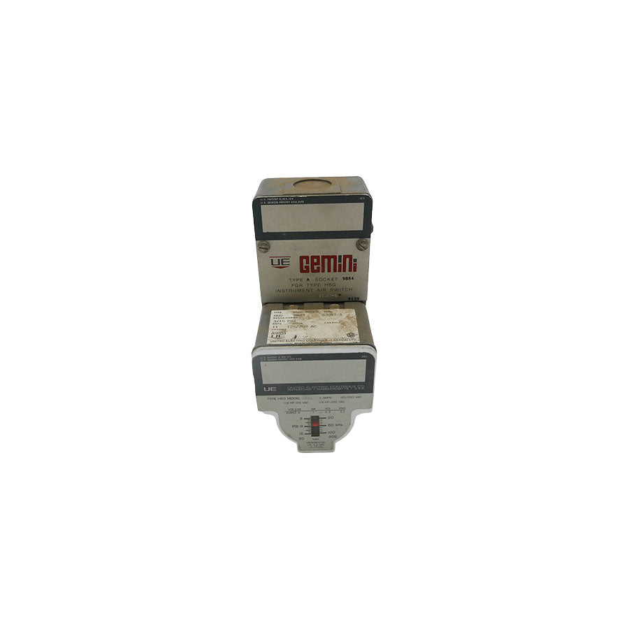 UNITED ELECTRIC H609883 125/250VAC 11A 3/15PSI NSNP