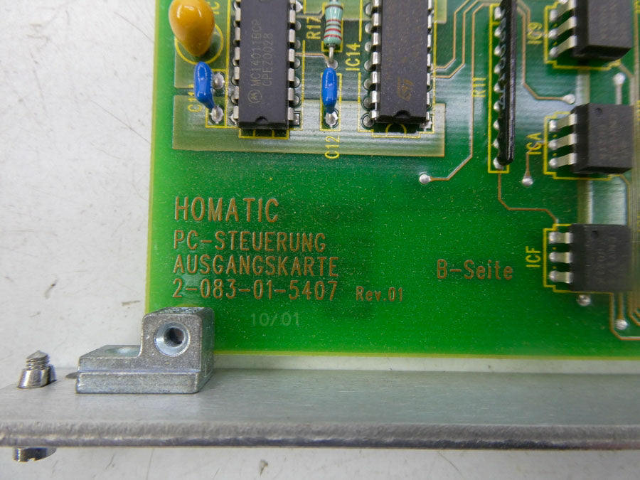 HOMATIC 2-083-01-5407 REV. 01 NSNP
