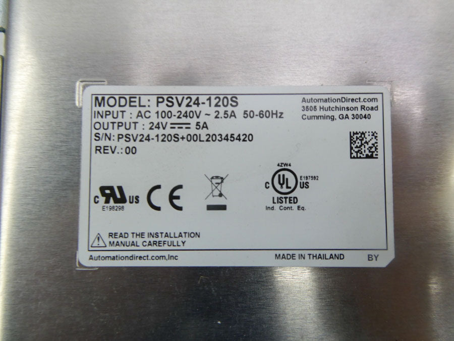 RHINO PSV24-120S 100-240VAC 2.5A NSMP