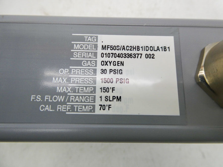 BROOKS MF50S/AC2HB1IDOLA1B1 1500PSI NSNP