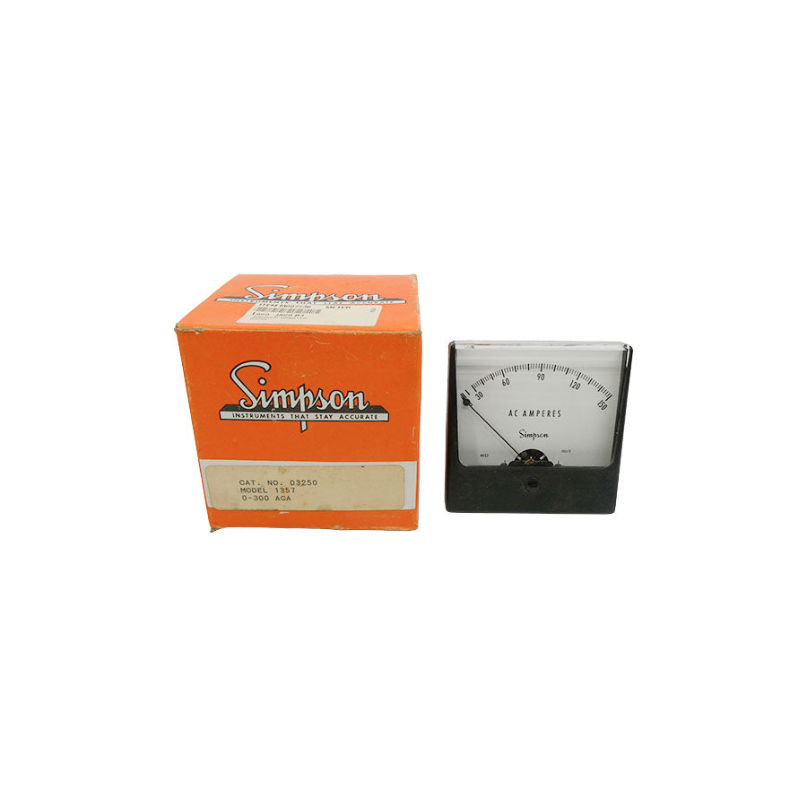 SIMPSON ELECTRIC 03250 1357 0-300ACA NSMP
