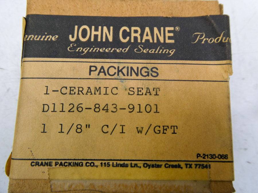 JOHN CRANE D1126-843-9101 1-1/8" NSMP