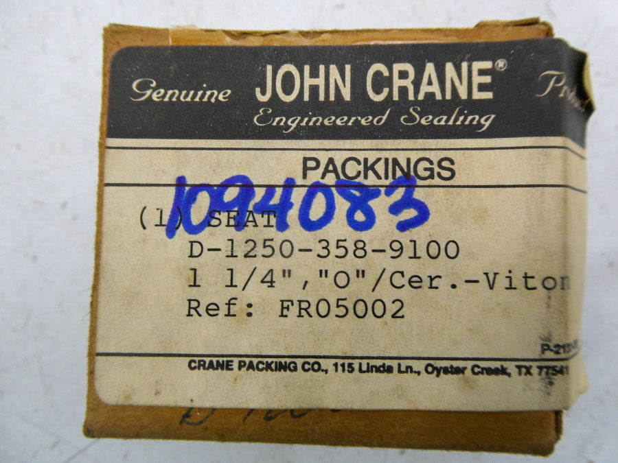 JOHN CRANE D-1250-358-9100 1-1/4" NSMP