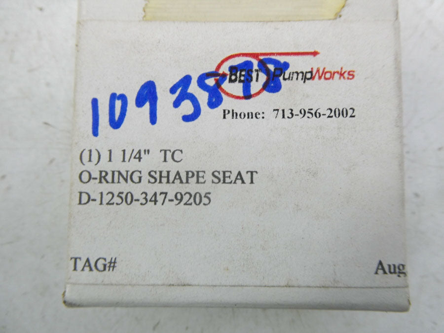 BEST PUMP WORKS D-1250-347-9205 1-1/4" NSMP