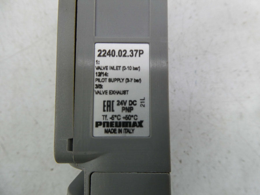 PNEUMAX 2240.02.37P 24VDC NSNP