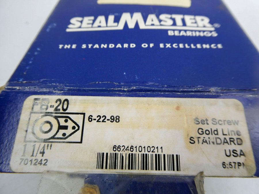 SEALMASTER FB-20 701242 1-1/4" NSMP