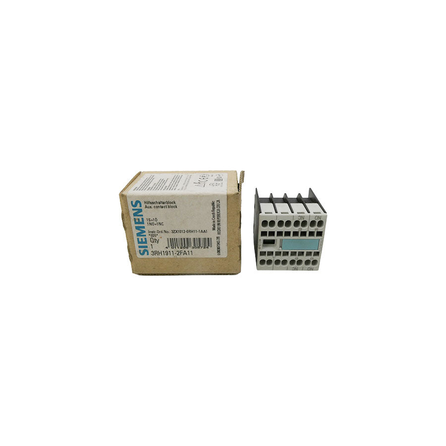 SIEMENS 3RH1911-2FA11 240V 10A NSMP