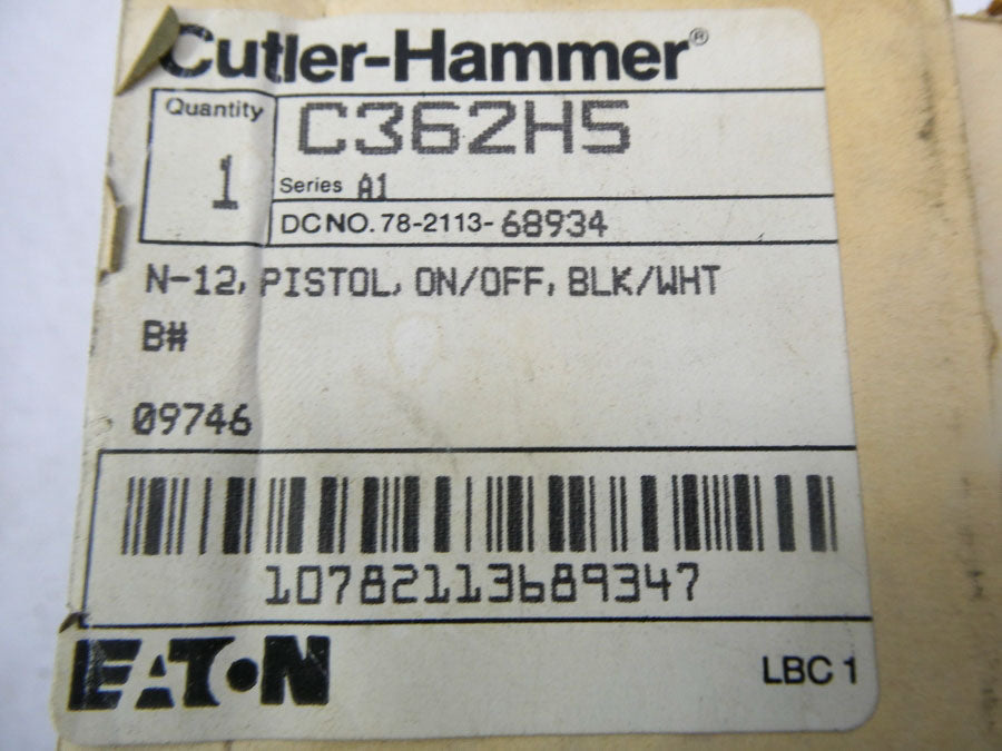 CUTLER HAMMER C362H5 NSMP