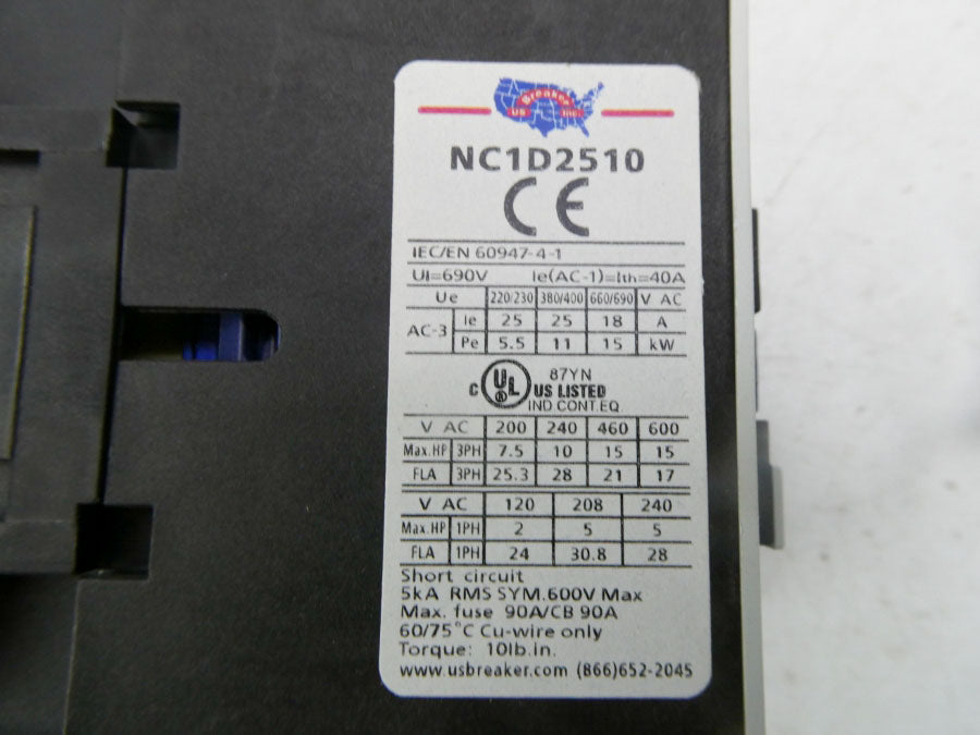 US BREAKER NC1D2510 120V 40A NSMP