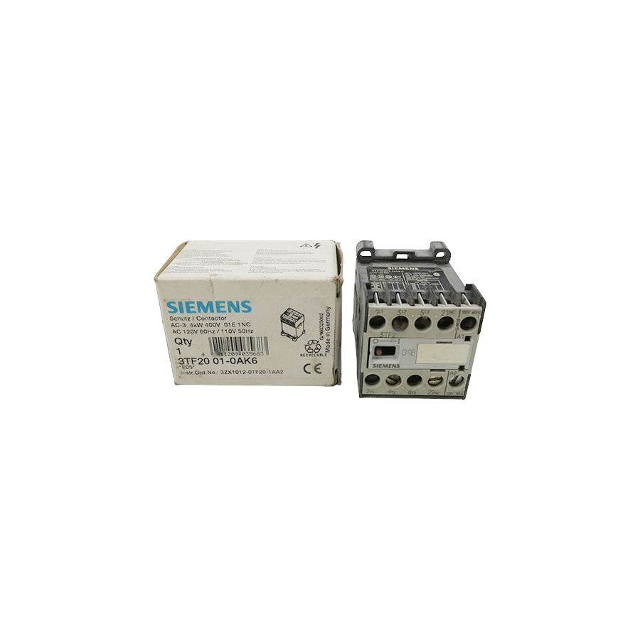 SIEMENS 3TF2001-0AK6 110/120V 16A NSMP