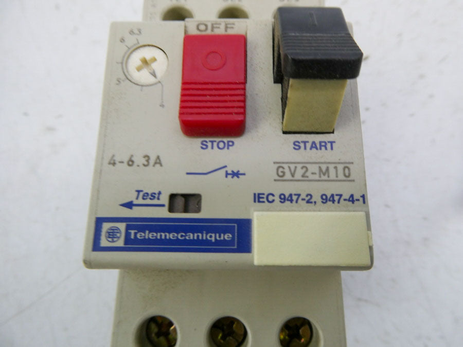 TELEMECANIQUE GV2-M10 4-6.3A NSMP