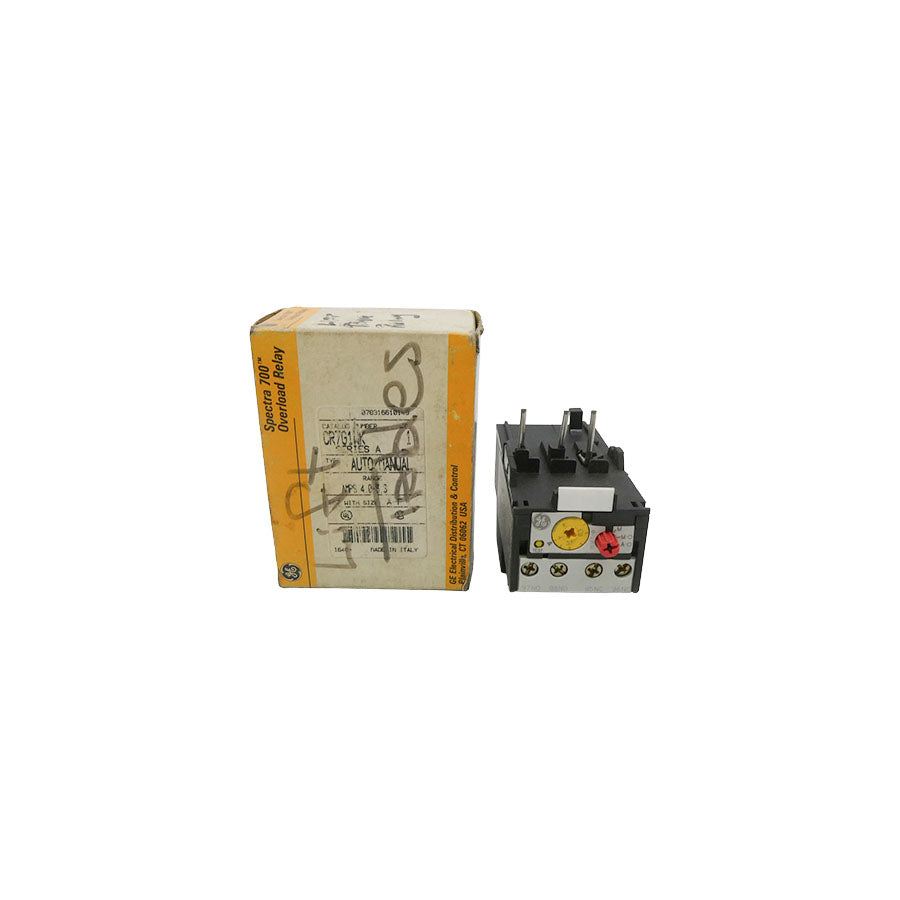 GENERAL ELECTRIC CR7G1WK SER. A 600VAC 4.0-6.3A NSMP