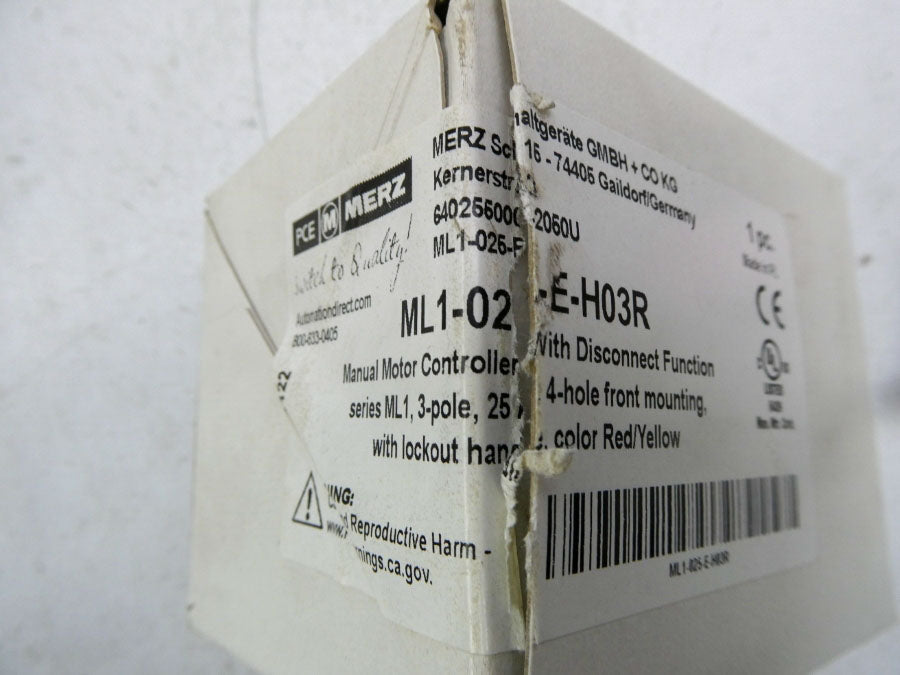 MERZ ML1-025-E-H03R NSMP