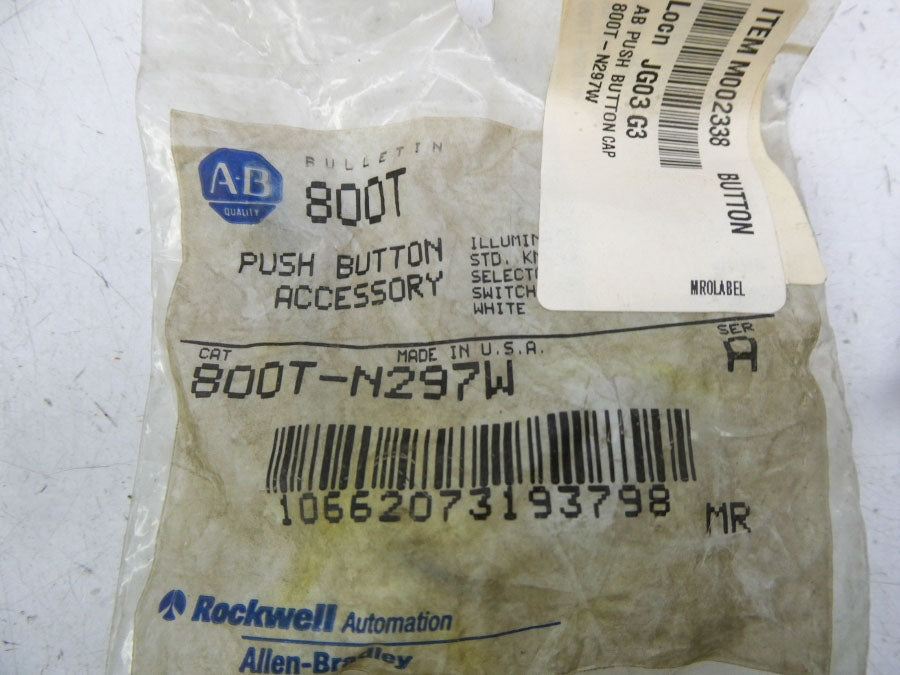 INDUSTRIAL SPARE PART 800T-N297W SER. A NSMP