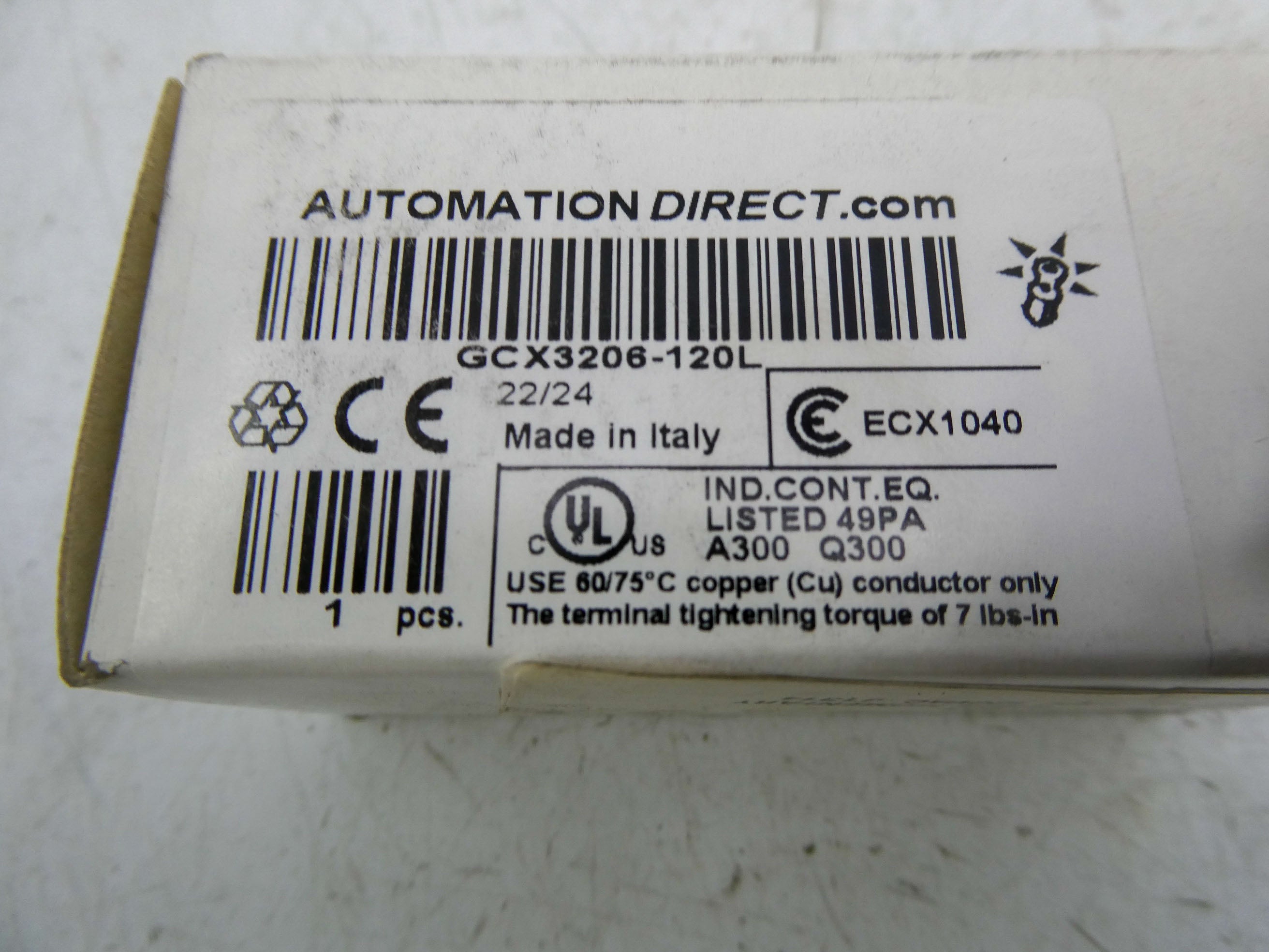 AUTOMATION DIRECT GCX3206-120L NSMP