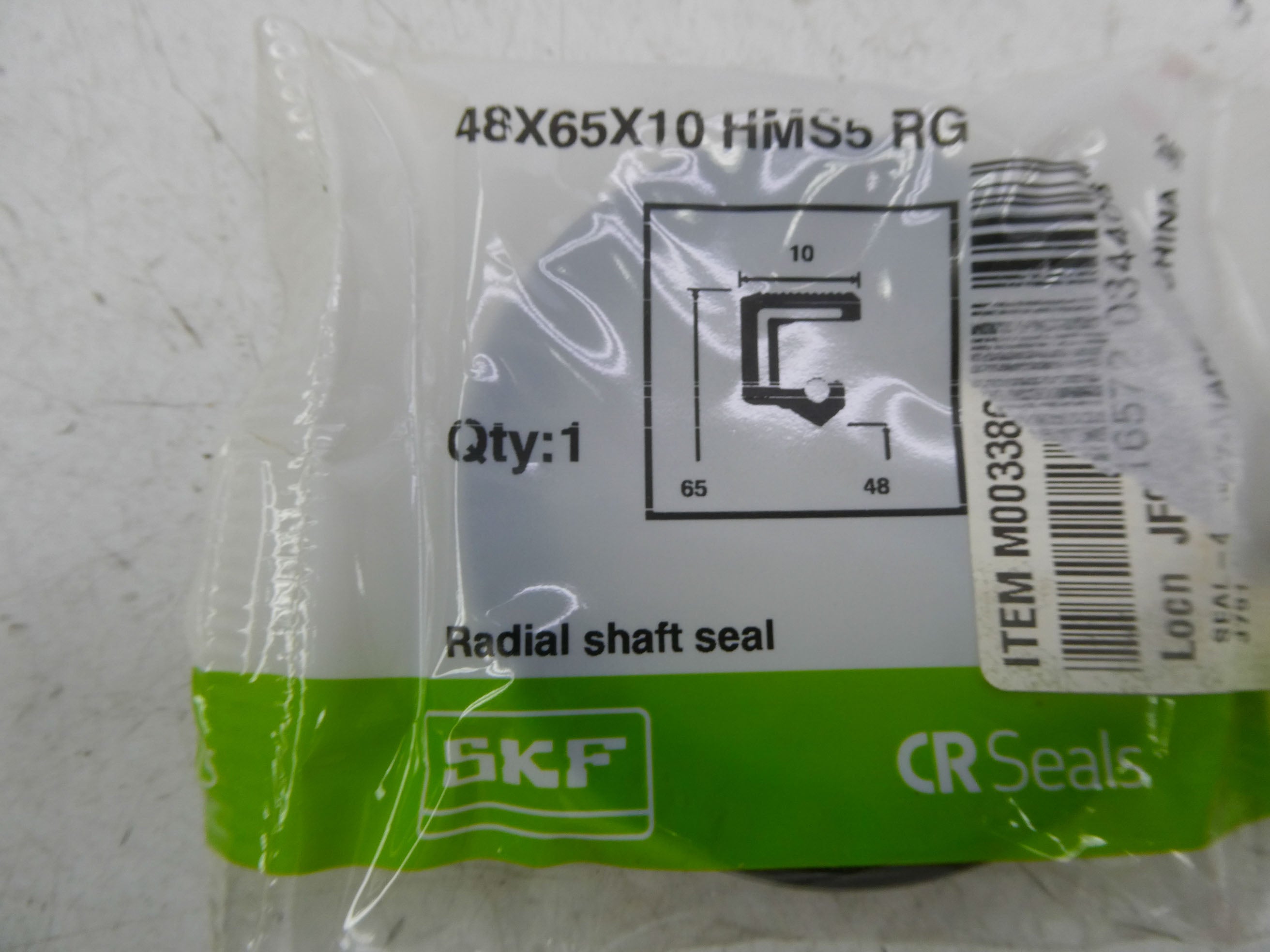 SKF 48X65X10HMS5RG NSMP