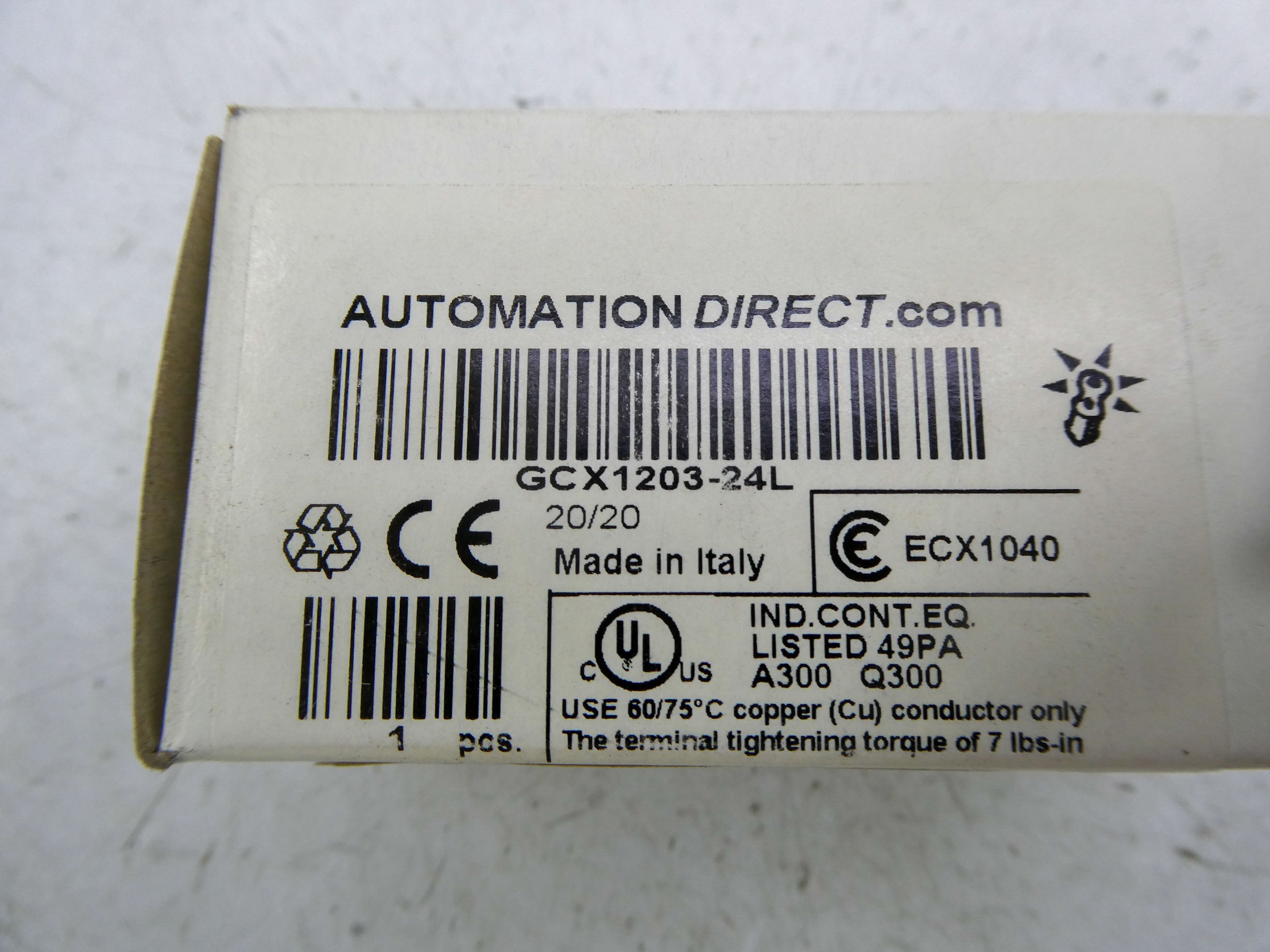AUTOMATION DIRECT GCX1203-24L NSMP