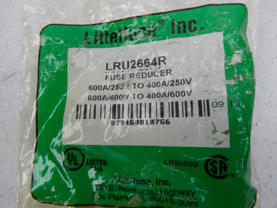 LITTELFUSE LRU2664R 250/600V 600/400A NSMP