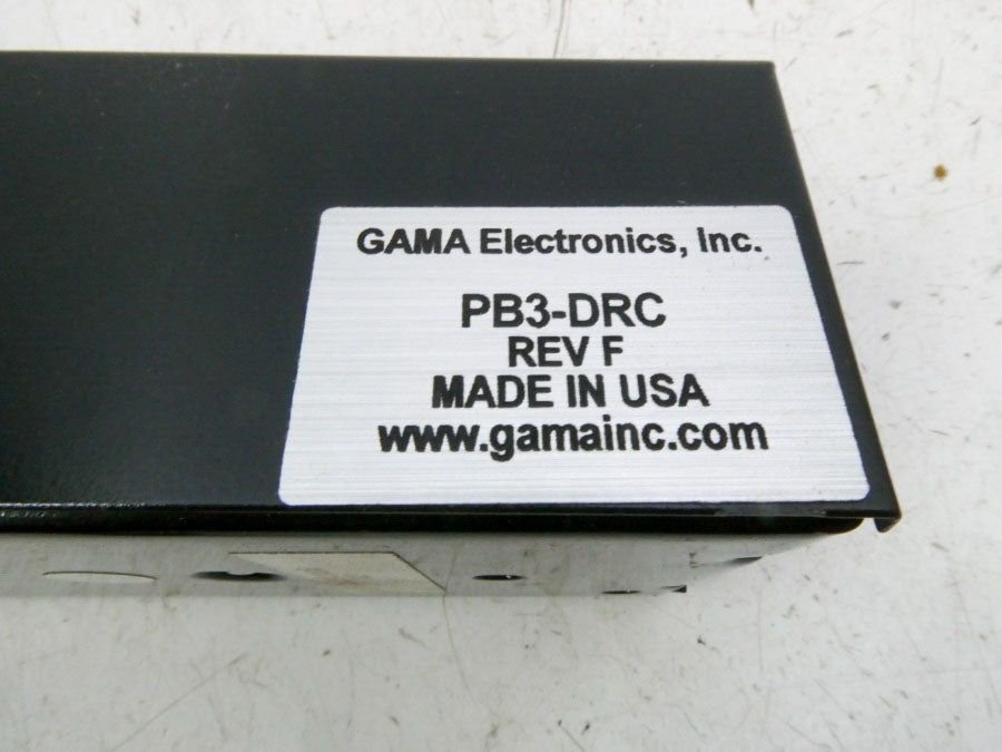 GAMA ELECTRONICS PB3-DRC REV. F NSNP