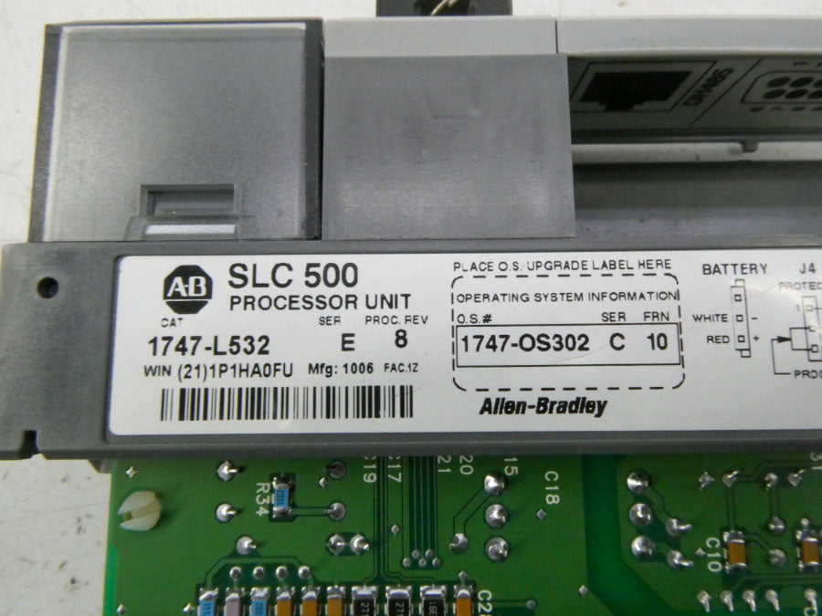 INDUSTRIAL SPARE PART 1747-L532 SER. E F/W 10 REV. 8 NSNP