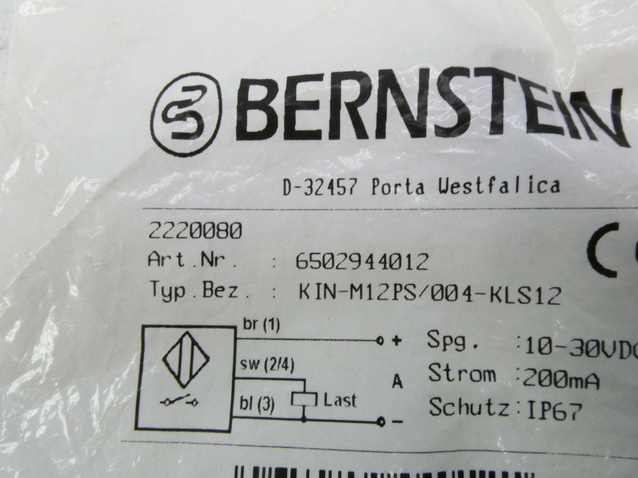 BERNSTEIN 6502944012 KIN-M12PS/004-KLS12 NSMP
