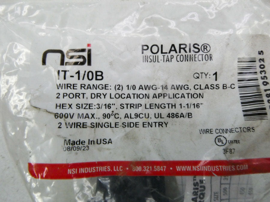 NSI POLARIS IT-1/0B 600V NSMP