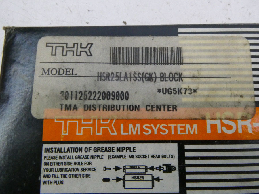 THK HSR25LA1SS(GK)BLOCK NSMP