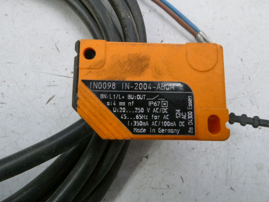 IFM EFECTOR IN0098 IN-2004-ABOA 20-250VAC/DC NSNP