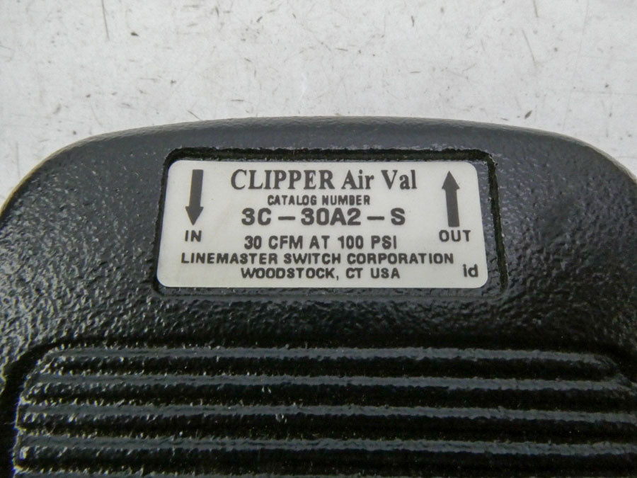 LINEMASTER AIRVAL3C-30A2-S 100PSI NSMP