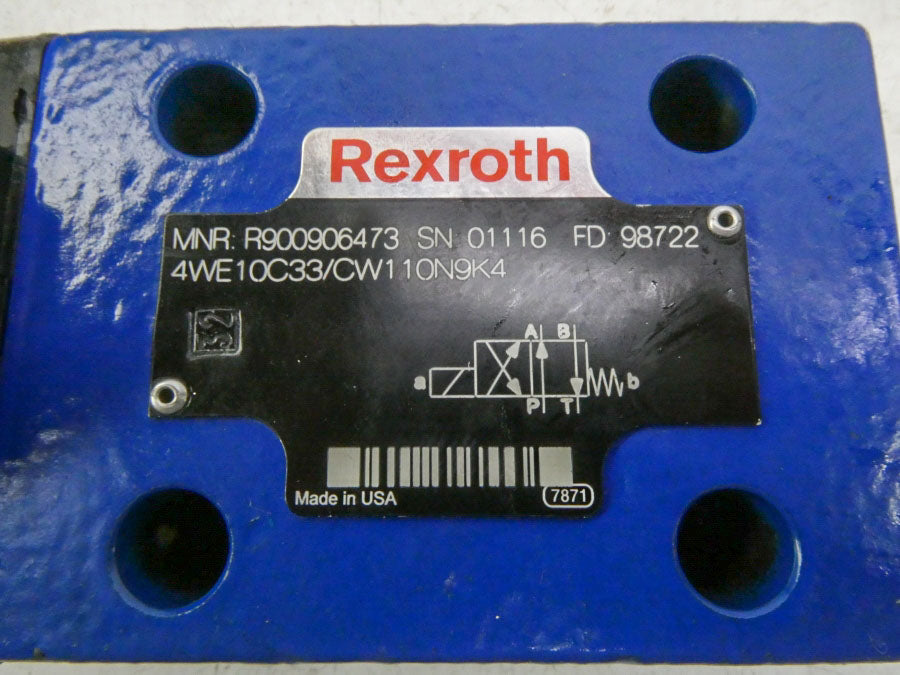 REXROTH 4WE10C33/CW110N9K4 R900906473 NSNP