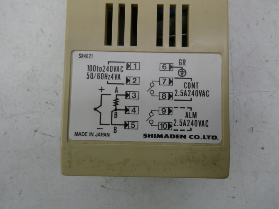 SHIMADEN SR4621 100-240VAC NSNP