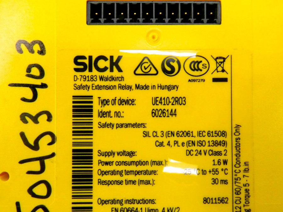 SICK UE410-2RO3 6026144 24VDC NSNP
