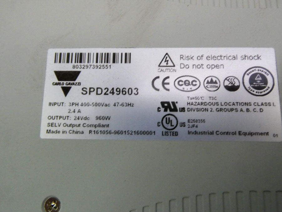 CARLO GAVAZZI SPD249603 400-500VAC 2.4A NSNP