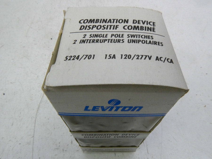 LEVITON 5224/701 120/277VAC 15A NSMP