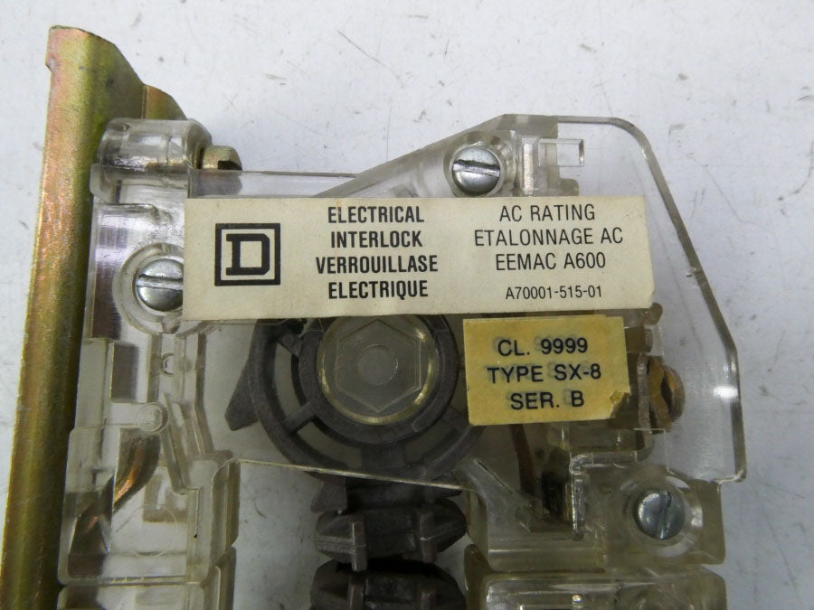 SQUARE D 9999SX-8 SER. B NSNP